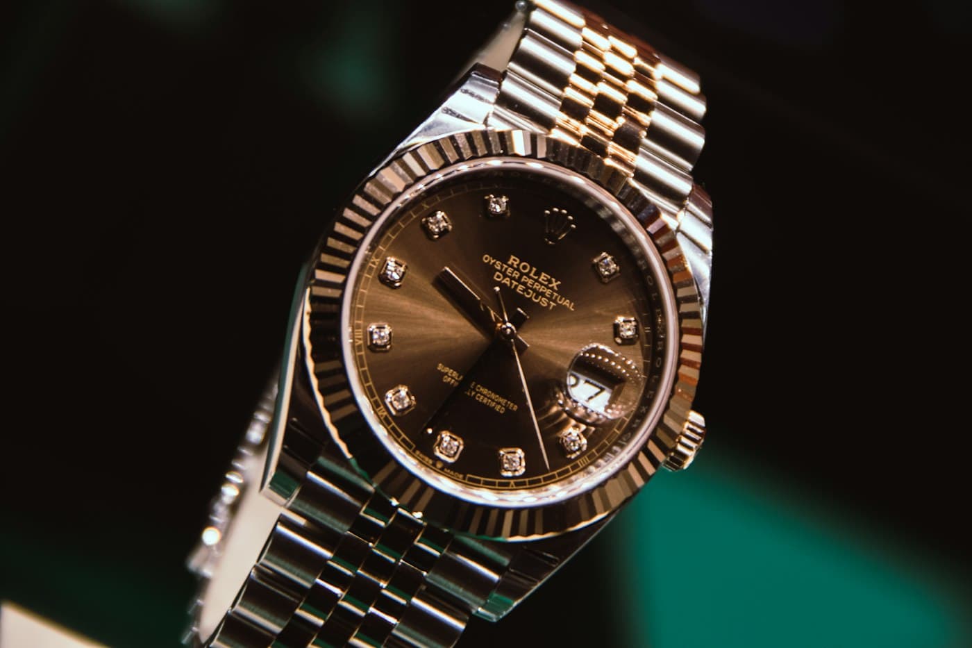 A Rolex wristwatch